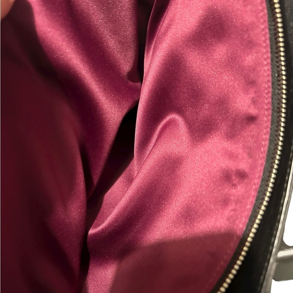 COACH Madison Kimberly Carryall Black Signature Canvas Leather Silver VGC - Picture 9 of 13